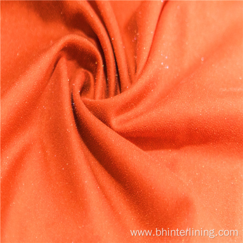 Fusible colored woven interlining and interfacing fabric